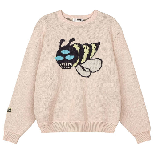 Grimey Ανδρική πλεκτή μπλούζα The Swarm DC Shoes x Grimey Raw Honey Knit Sweater